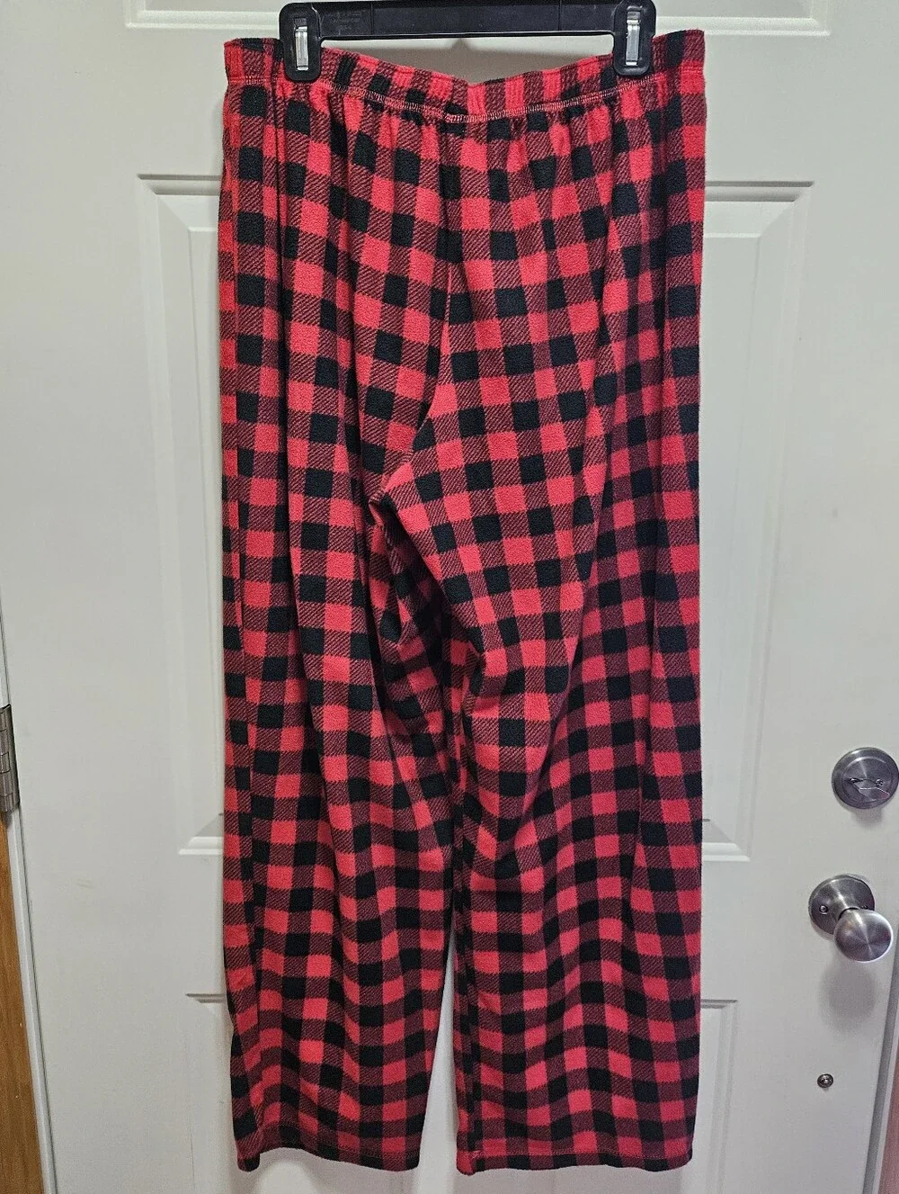 Fleece Buffalo Plaid Sleepwear Pants